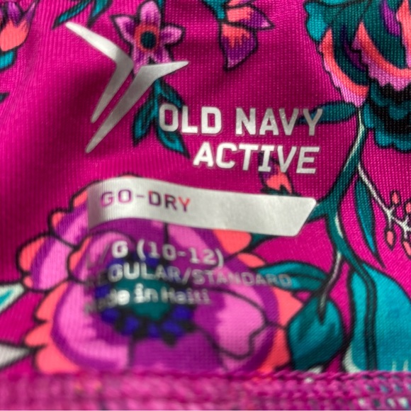 GIRLS OLD NAVY ACTIVE WEAR LEGGINGS PANTS SIZE L 10/12 - Picture 3 of 4